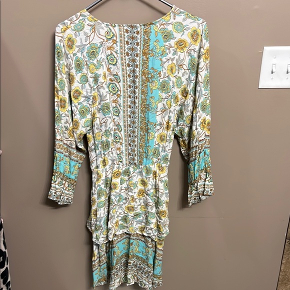 Umgee Floral Boho Dress - Multicolor - Picture 3 of 3